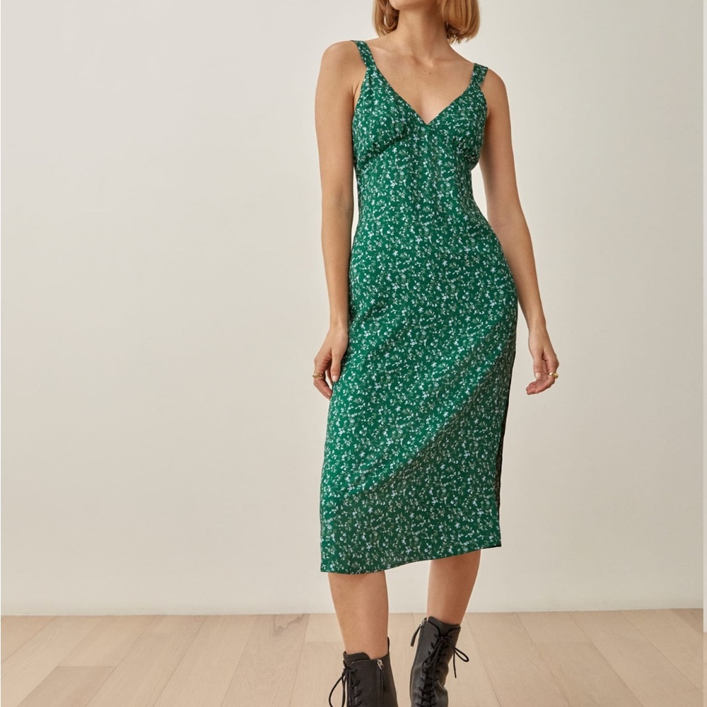 Reformation Lynda Dress Rosemarie 8 NWT